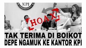 Cek Fakta: Dicoret KPI, Dewi Perssik Ngamuk, Benarkah?