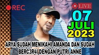Cek Fakta: Arya Saloka Sudah Bercerai dengan Putri Anne dan Menikahi Amanda Manopo