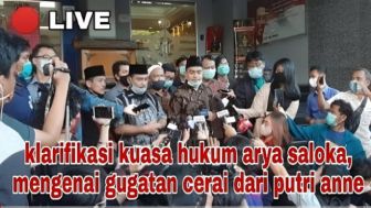 Klarifikasi Kuasa Hukum Arya Saloka Soal Gugatan Cerai dari Putri Anne, Cek Faktanya
