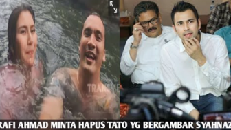 CEK FAKTA: Raffi Ahmad Paksa Rendy Kjaernett Hapus Tato Bergambar Syahnaz Sadiqah