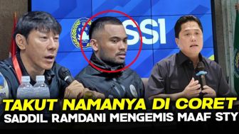 Bak Pengemis, Saddil Ramdani Minta Maaf ke Shin Tae-yong karena Takut Dicoret dari Timnas, Cek Faktanya!