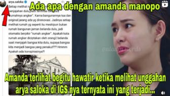 Heboh! Amanda Manopo Merasa Khwatir Saat Lihat Unggahan IGS Arya Saloka, Cek Faktanya