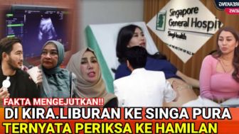 Dikira Pergi Liburan ke Singapura Bareng Jeje, Ternyata Syahnaz Periksa Kehamilan, Cek Faktanya