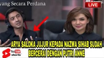 Cek Fakta: Pantesan Nikahi Amanda Manopo, Arya Saloka Jujur pada Najwa Shihab Sudah Bercerai dengan Putri Anne