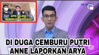 Cek Fakta: Cemburu Buta, Putri Anne Laporkan Arya Saloka ke Polisi karena Mesraan dengan Amanda Manopo