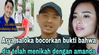 Heboh Arya Saloka Bocorkan Bukti Telah Menikah dengan Amanda Manopo, Cek Faktanya!