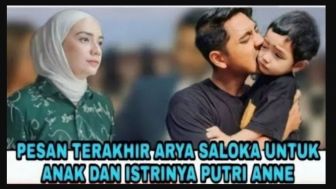 Arya Saloka Beri Pesan Terakhir untuk Putri Anne, Cek Fakta Sebenarnya