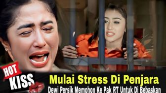 Cek Fakta: Dewi Perssik Stres di Penjara, Teriak Minta Tolong ke Pak RT untuk Dibebaskan