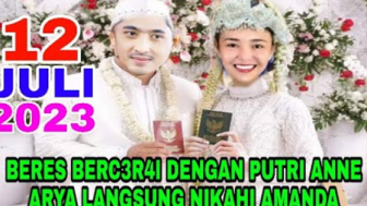 Cek Fakta: Beres Bercerai dengan Putri Anne, Arya Saloka Langsung Nikahi Amanda Manopo