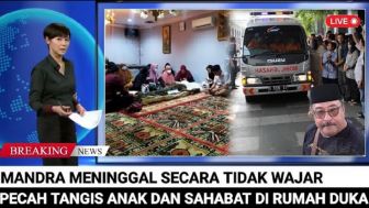 Cek Fakta: Innalillahi! Mandra Meninggal Dunia, Tangis Anak dan Sahabat Pecah di Rumah Duka