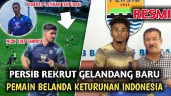 Cek Fakta: Persib Resmi Rekrut Gelandang Baru, Pemain Belanda Keturunan Indonesia