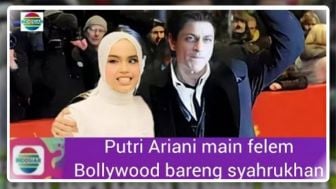 Cek Fakta: Putri Ariani Diajak Syuting Film Bollywood oleh Shah Rukh Khan