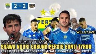 Cek Fakta: Respon Cepat! Imbang 2-2 Lawan Dewa, Persib Resmikan Brwa Nouri