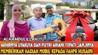 Cek Fakta: Alhamdulillah! Akhirnya Uya Kuya dan Putri Ariani Tepati Janji Berikan Hadiah Mobil kepada Fahmi Husaeni