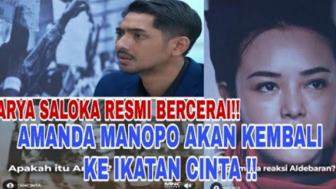 Cek Fakta: Amanda Manopo Balik ke Ikatan Cinta karena Arya Saloka Sudah Resmi Bercerai