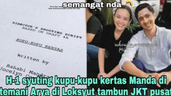 Cek Fakta: Amanda Manopo Ketahuan Ditemani Arya Saloka di Lokasi Syuting Film Kupu-Kupu Kertas