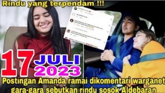 Gegara Sebut Rindu Aldebaran, Postingan Amanda Manopo Ramai Dikomentari Warganet, Cek Faktanya