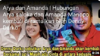 Cek Fakta: Denny Darko Sebut Arya Saloka dan Amanda Manopo Segera Bersama Lagi di Ikatan Cinta?