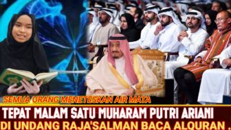 Putri Ariani Diundang Raja Salman untuk Bacakan Alquran di Malam Satu Muharram, Cek Faktanya