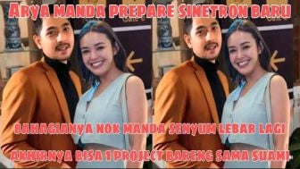 Amanda Manopo Senyum Bahagia Bisa Garap Proyek Bareng dengan Arya Saloka, Cek Faktanya