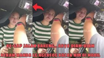 Kegap Jalan Bareng, Arya Saloka Diam-Diam Iseng Rekam Amanda Manopo dalam Mobil, Cek Faktanya