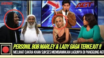 Cek Fakta: Lady Gaga dan Personel Bob Marley Terkejut Lihat Penampilan Cakra Khan di America's Got Talent