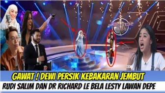 Cek Fakta: Bikin Dewi Perssik Kebakaran Jenggot, Rudi Salim dan Richard Lee Bela Lesti Kejora