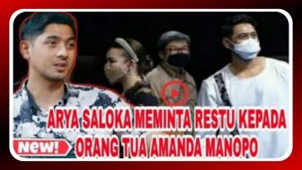 Tadi Malam Arya Saloka Minta Restu Orang Tua Amanda Manopo, Cek Fakta Sebenarnya