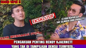 Cek Fakta: Pengakuan Rendy Kjaernett yang Tak Ditampilkan di Podcast Denny Sumargo, Ternyata Sudah Lakukan Ini Bareng Syahnaz