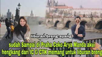 Hanya Liburan Bareng! Sampai di Ceko, Arya Saloka dan Amanda Manopo Akui Hengkang dari IC dan CTK, Cek Faktanya