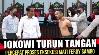 Cek Fakta: Percepat Proses Eksekusi Mati Ferdy Sambo, Jokowi Turun Tangan