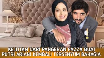 Cek Fakta: Kejutan dari Pangeran Fazza Buat Putri Ariani Kembali Tersenyum Bahagia