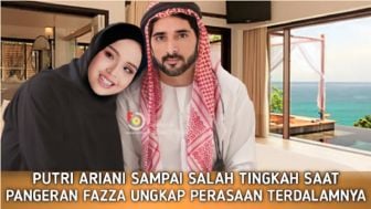 Cek Fakta: Putri Ariani Salah Tingkah Saat Pangeran Fazza Ungkap Perasaan Terdalamnya