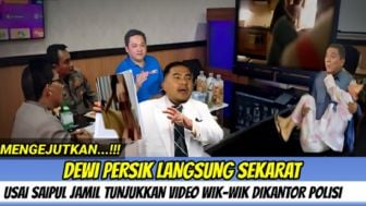 Cek Fakta: Saipul Jamil Tunjukkan Video Wik-Wik di Kantor Polisi, Dewi Perssik Auto Pingsan