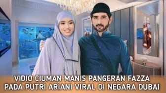 Cek Fakta: Video Ciuman Manis Pangeran Fazza pada Putri Ariani Viral di Negara Dubai