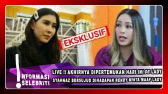 Syahnaz Ketemu Lady Nayoan Hari Ini dan Langsung Bersujud, Cek Fakta Sebenarnya