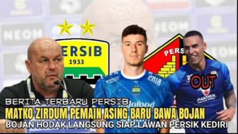 Cek Fakta: Bojan Hodak Rombak Pemain Asing Persib, Matko Zirdum Merapat, Alberto Didepak