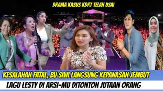 Bu Siwi Ditegor Ayu Ting Ting, Support Lesti Kejora Gabung MNC TV, Benarkah?