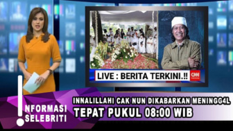 Cek Fakta: Innalillahi, Cak Nun Meninggal Dunia Hari Ini