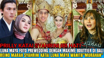 Cek Fakta: Luna Maya dan Maxime Bouttier Foto Prewedding di Bali, Syahrini Sebut Murahan