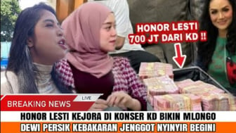 Cek Fakta: Heboh! Honor Manggung Lesti Kejora di Konser Krisdayanti Rp700 Juta, Dewi Perssik 'Kebakaran Jenggot'