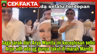 Cek Fakta: Arya Saloka Takut Amanda Manopo Marah