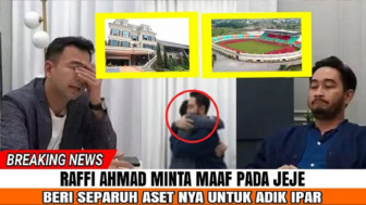 Cek Fakta: Raffi Ahmad Minta Maaf pada Jeje Govinda, Beri Separuh Asetnya untuk Adik Ipar