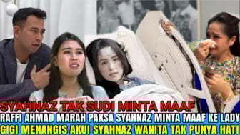 Cek Fakta: Raffi Ahmad Malu hingga Paksa Syahnaz Minta Maaf ke Lady Nayoan, Istri Jeje Malah Akui Jijik