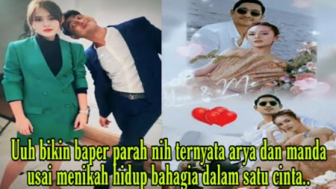 Cek Fakta: Bikin Baper, Arya Saloka dan Amanda Manopo Sudah Menikah dan Hidup Bahagia, Benarkah?