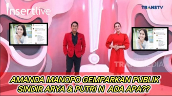 Cek Fakta: Ogah Disalahkan, Amanda Manopo Balik Sindir Arya Saloka dan Putri Anne