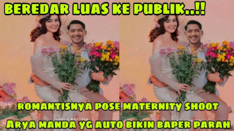 Cek Fakta: Arya Saloka dan Amanda Manopo Lakukan Photoshoot Maternity, Hamil?