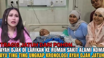 Cek Fakta: Ayah Rojak Jatuh dari Pohon hingga Koma, Ayu Ting Ting Ikhlas