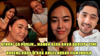 Makin Go Publik, Amanda Manopo Ajak Arya Saloka Quality Time Bareng Daddy Ramon dan Kak Angel Nobar Film Indigo, Benarkah?