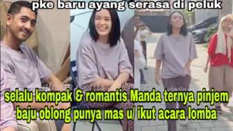 Cek Fakta: Amanda Manopo Pinjam Baju Oblong Milik Arya Saloka untuk Ikut Acara Lomba Agustusan